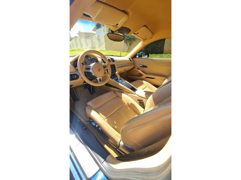 PORSCHE - CAYMAN S - 2013/2014 - Azul - R$ 379.990,00