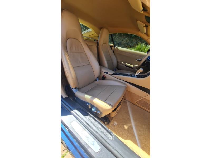 PORSCHE - CAYMAN S - 2013/2014 - Azul - R$ 379.990,00