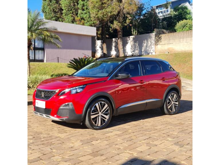 PEUGEOT - 3008 - 2019/2020 - Vermelha - R$ 119.990,00