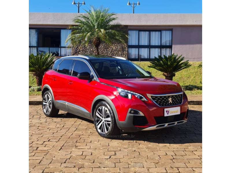 PEUGEOT - 3008 - 2019/2020 - Vermelha - R$ 119.990,00