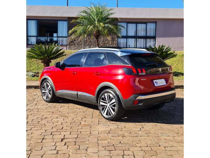 PEUGEOT - 3008 - 2019/2020 - Vermelha - R$ 119.990,00